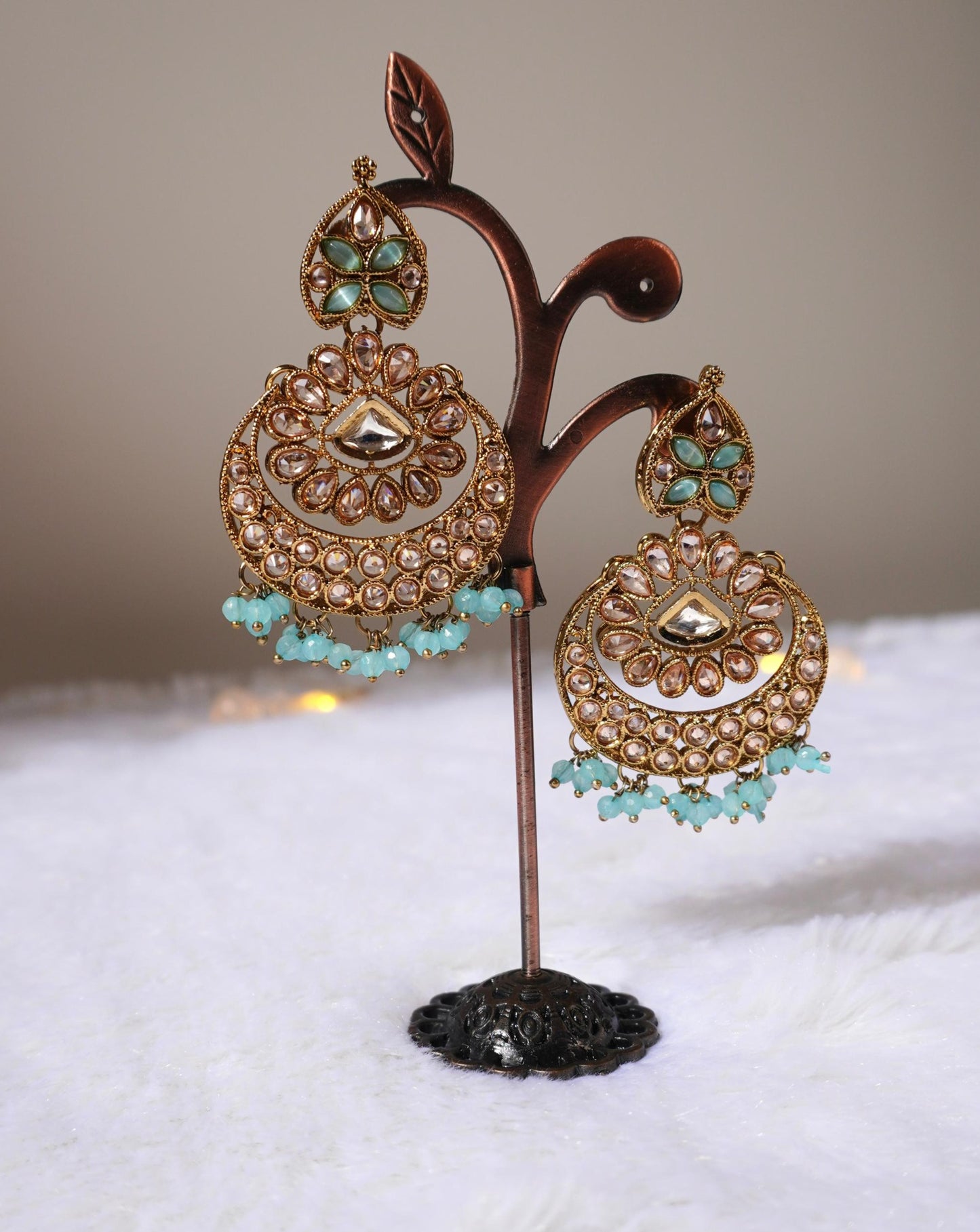 Kundan Necklace Set AGK032