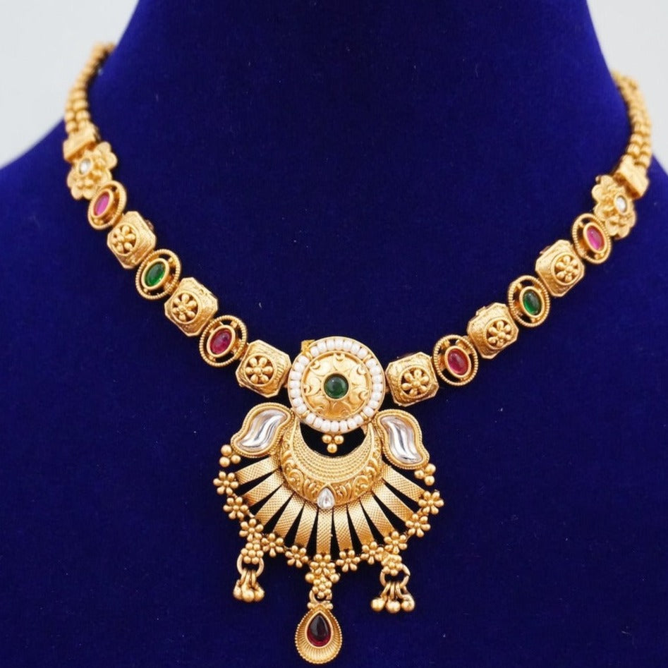 ARCH Antique Temple Necklace Jewellery Set