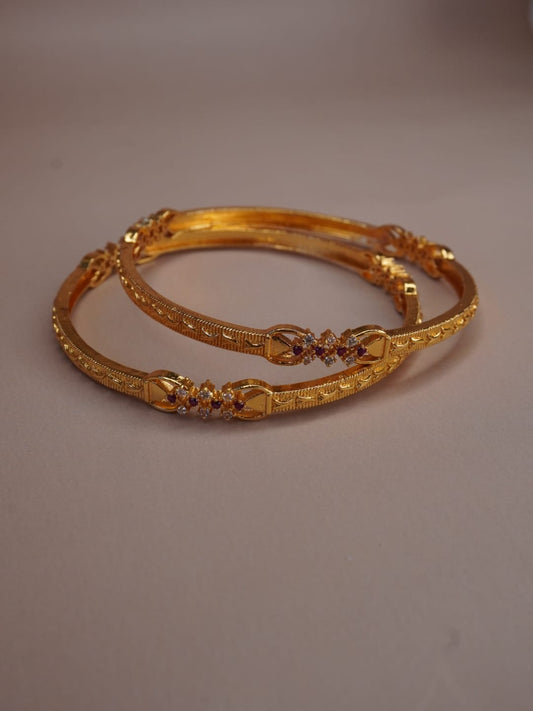 Floral-Inspired Designer Bangles