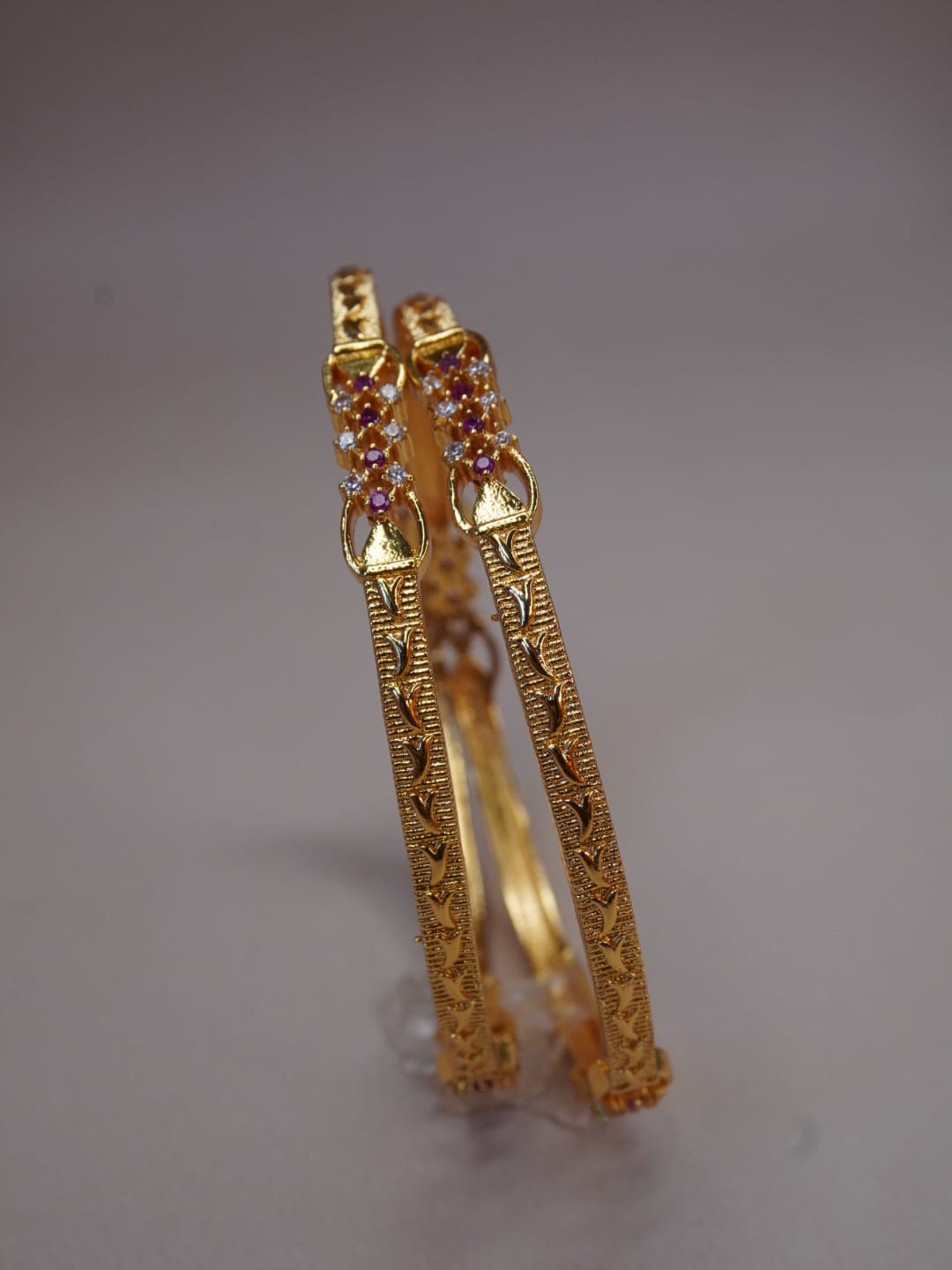 Floral-Inspired Designer Bangles