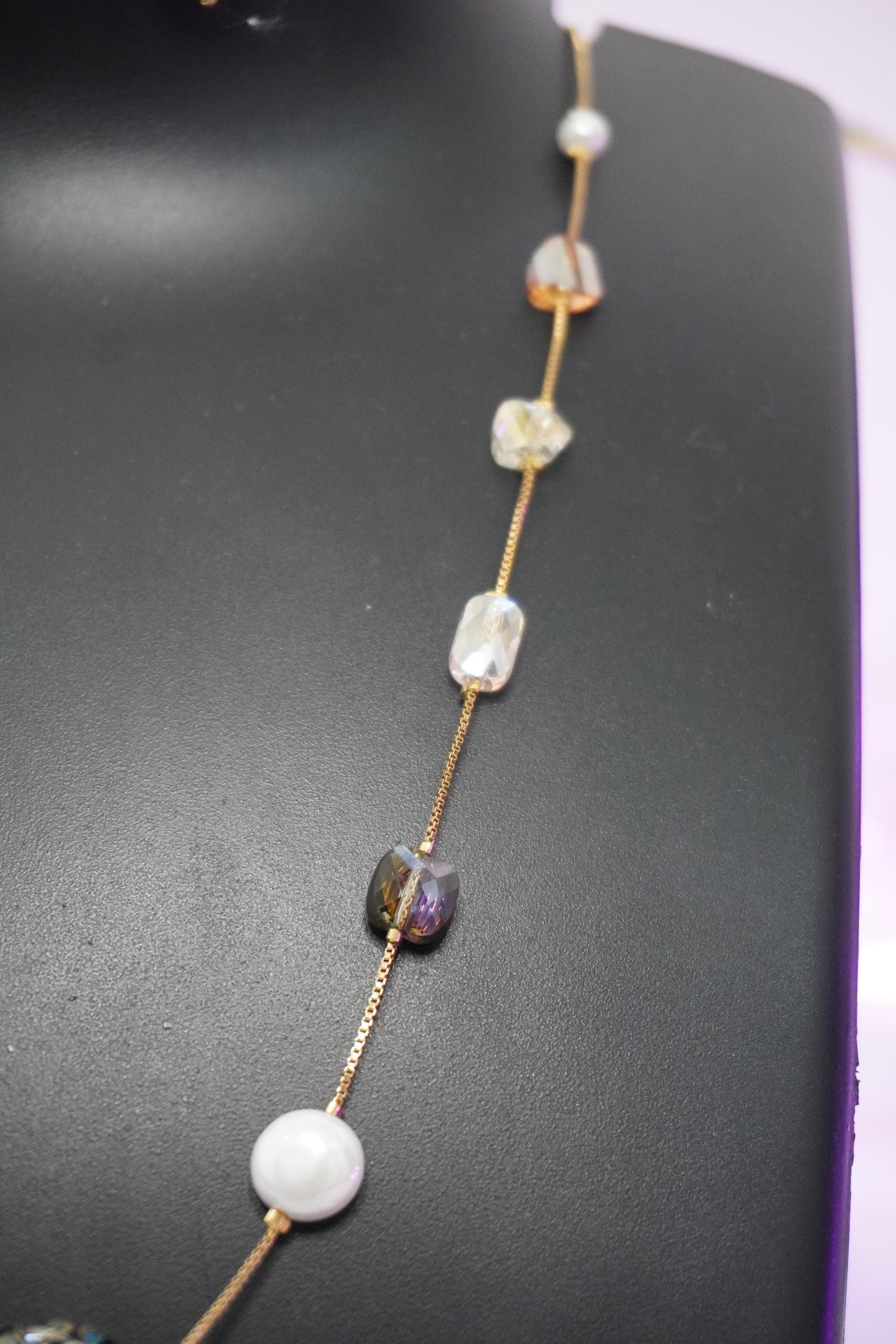 Pearl Floral Chain GC003