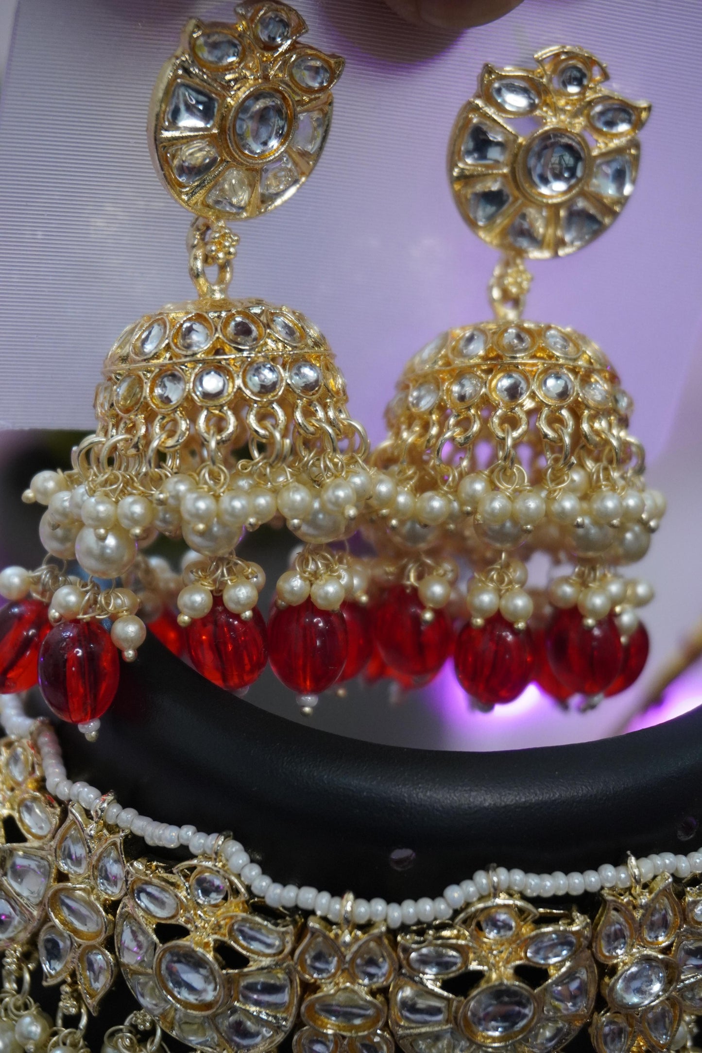 Gold Plated Kundan Choker Set GPK005