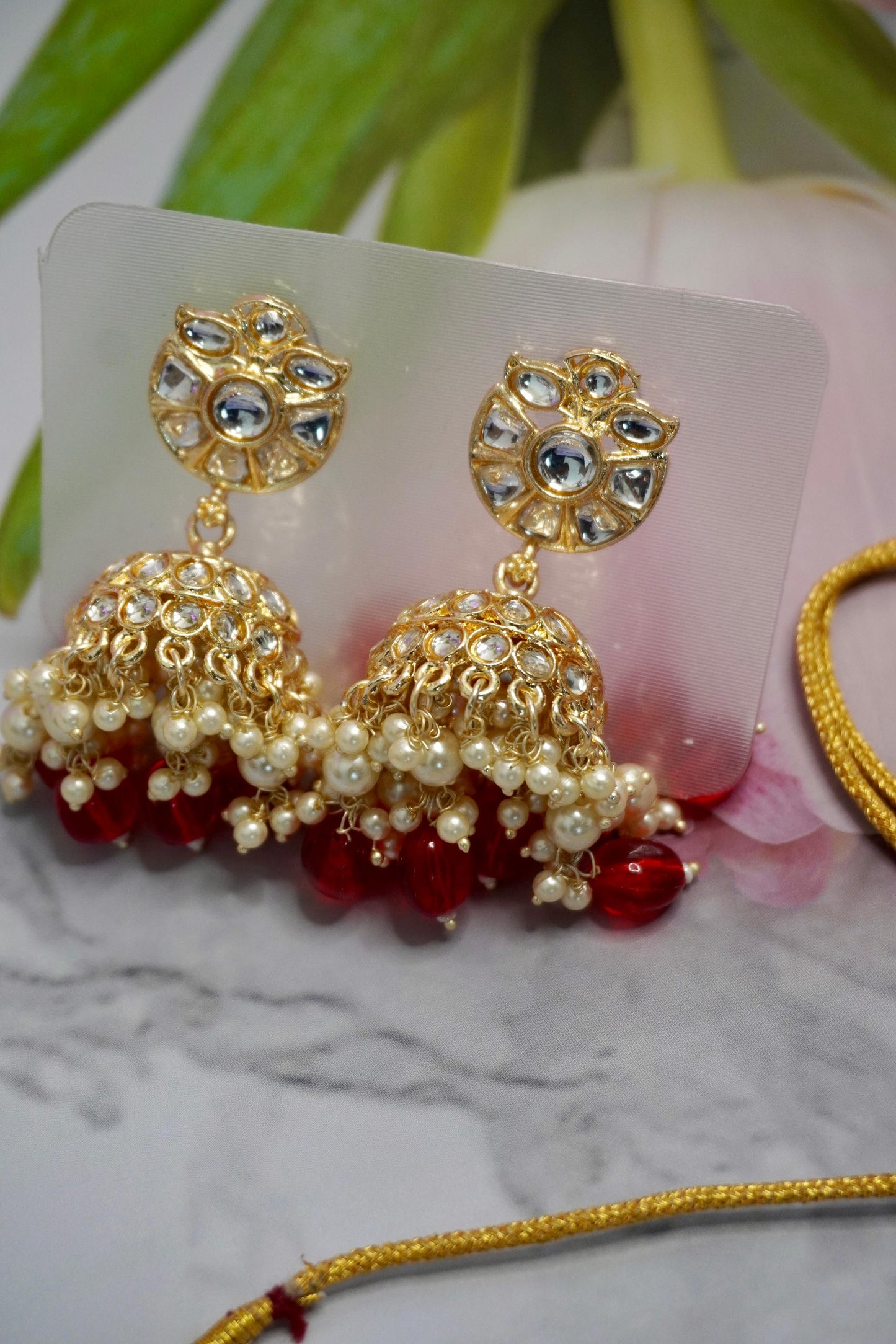 Gold Plated Kundan Choker Set GPK005