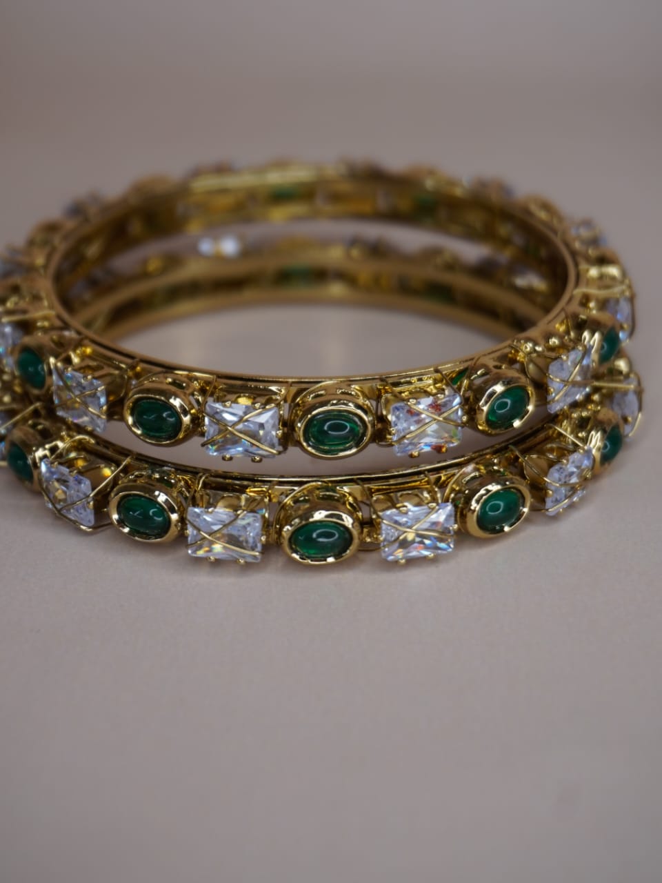 Maitri Antique Gold Bangles