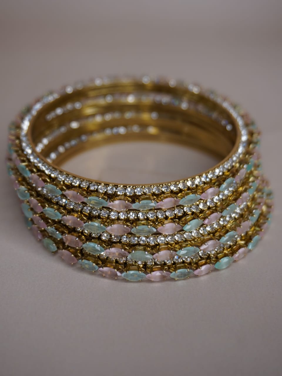 Netika Antique Gold Bangles