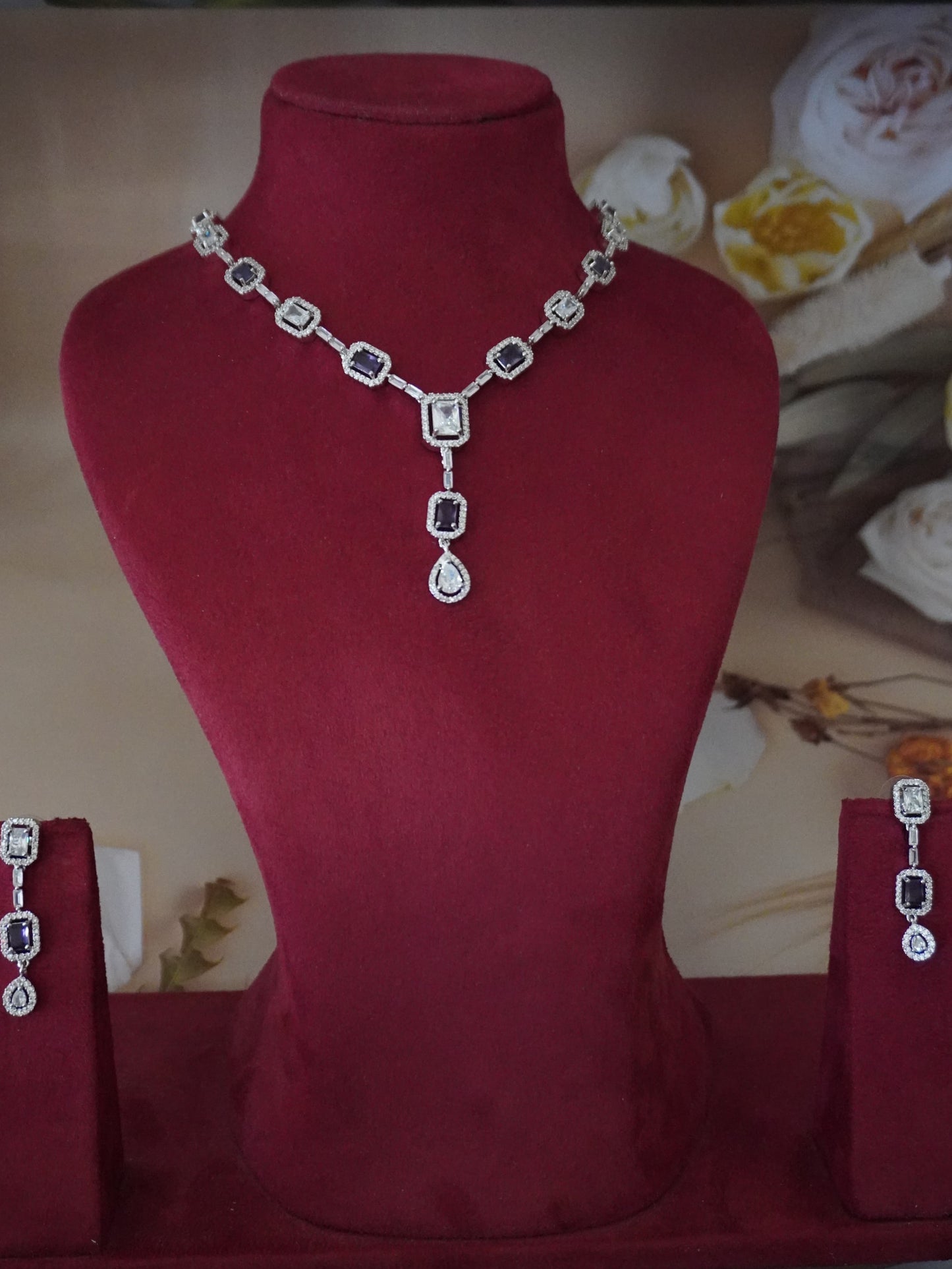 Suhani blue ad stone necklace