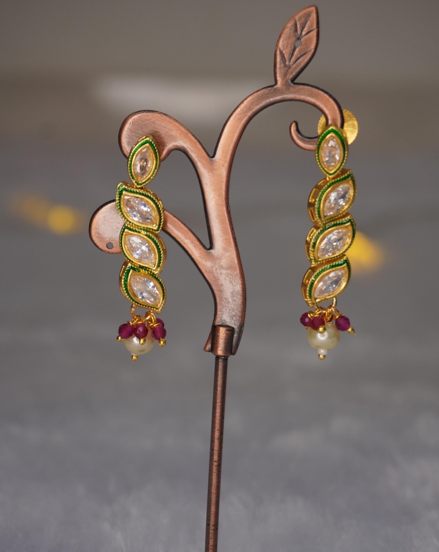 kundan earrings