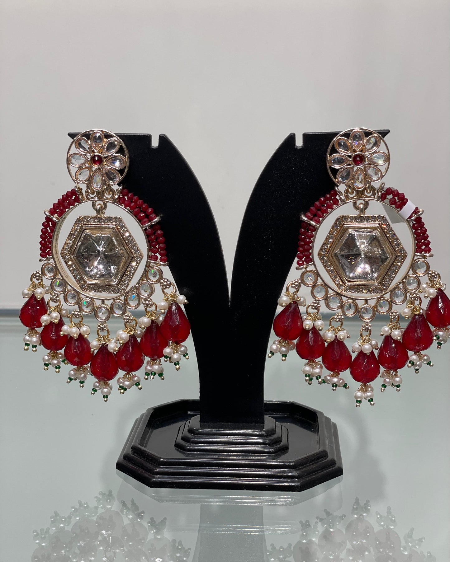 Aria's Kundan Earring E029