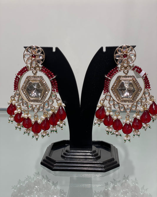 Aria's Kundan Earring E029