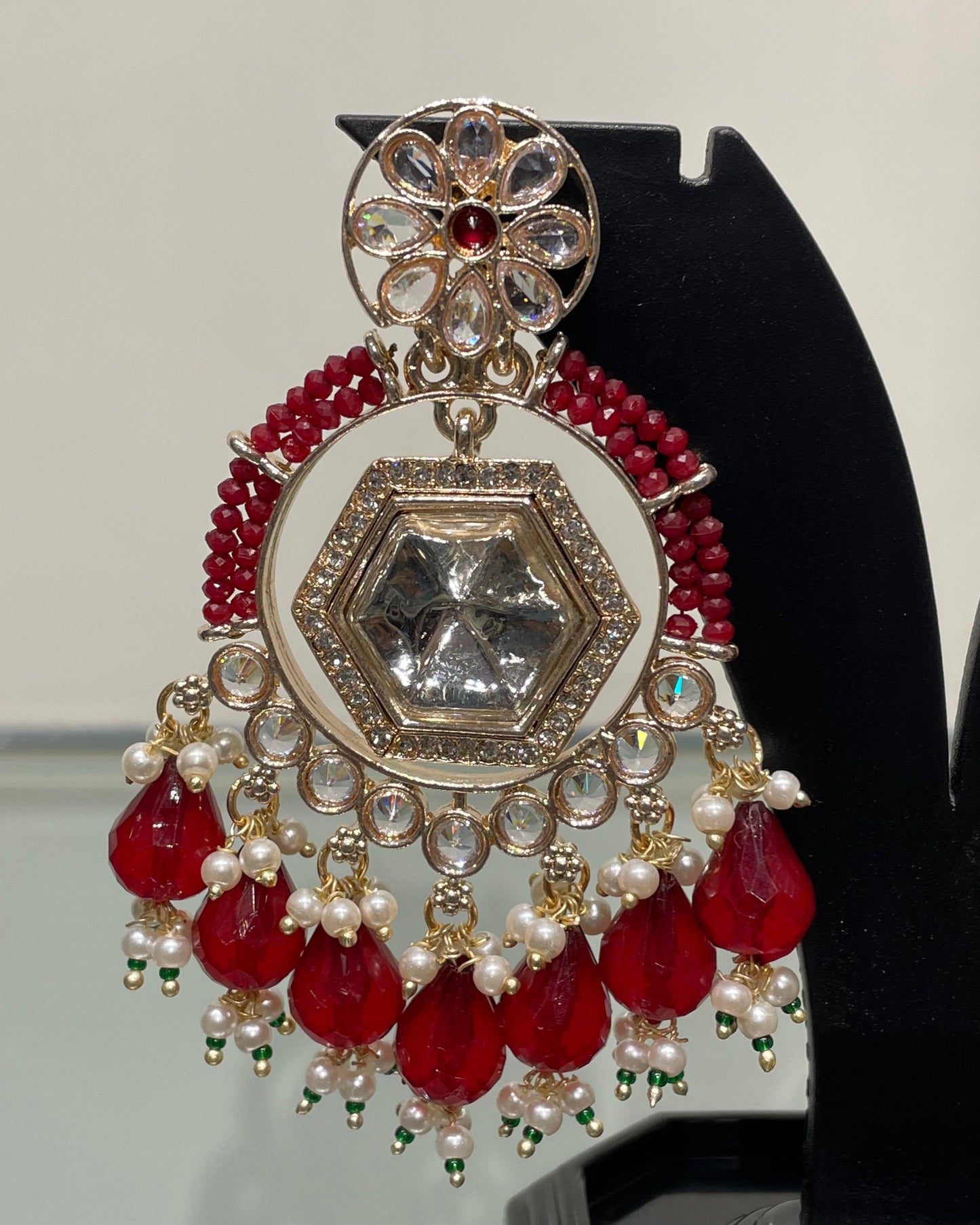 Aria's Kundan Earring E029