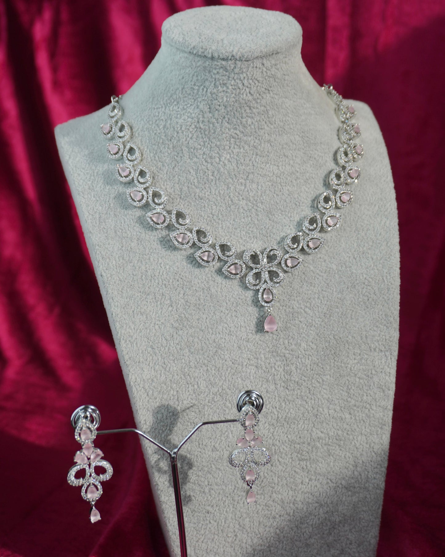 AD Stone Necklace Set D058