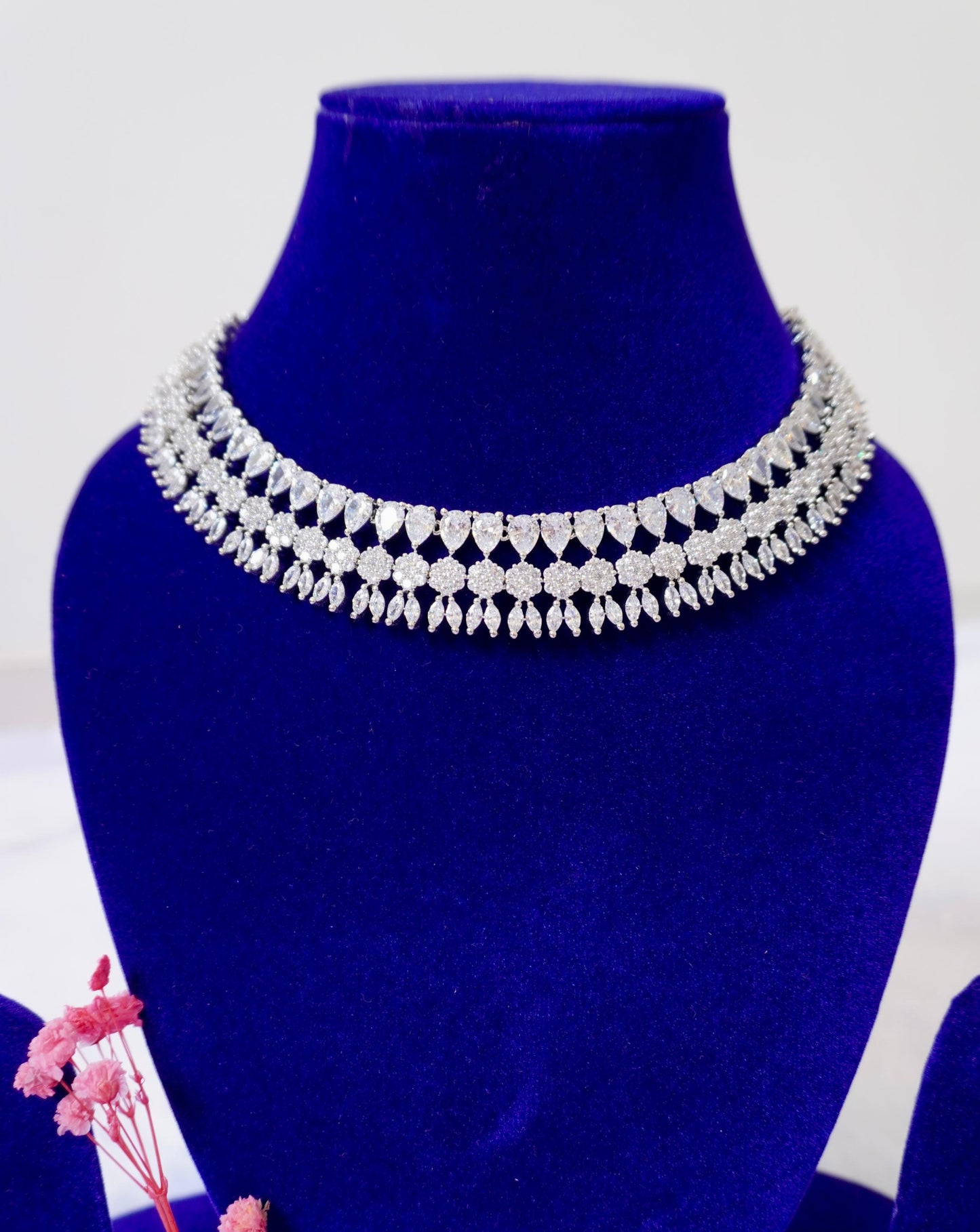 Zircon AD Necklace Set AD023