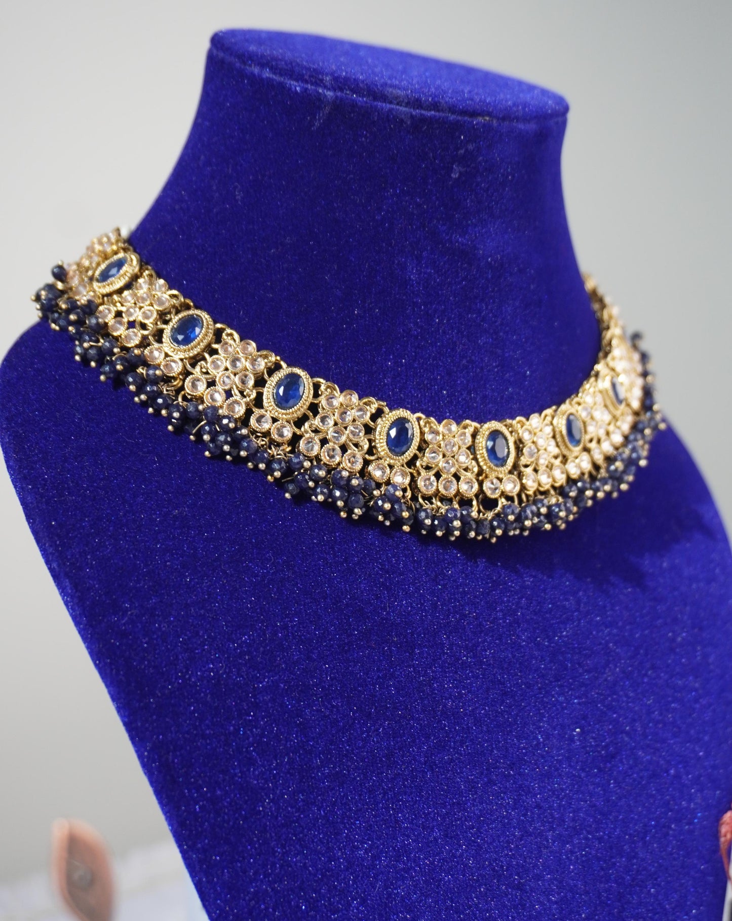 Kundan Necklace Set AGK037