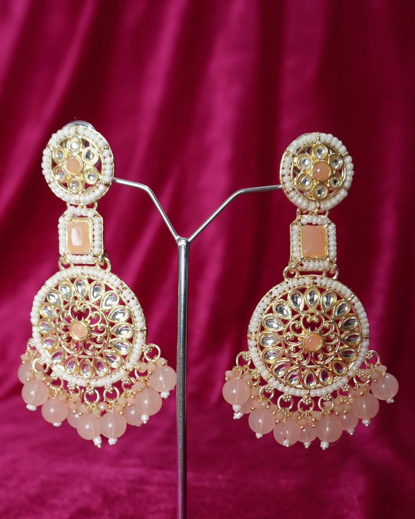 Kundan Jhumka Earrings JK001