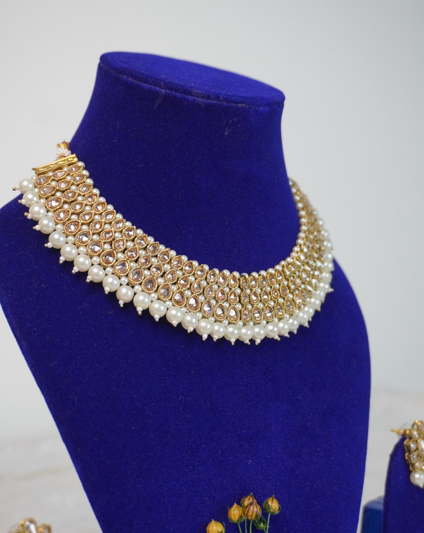 Kundan Necklace Set K040
