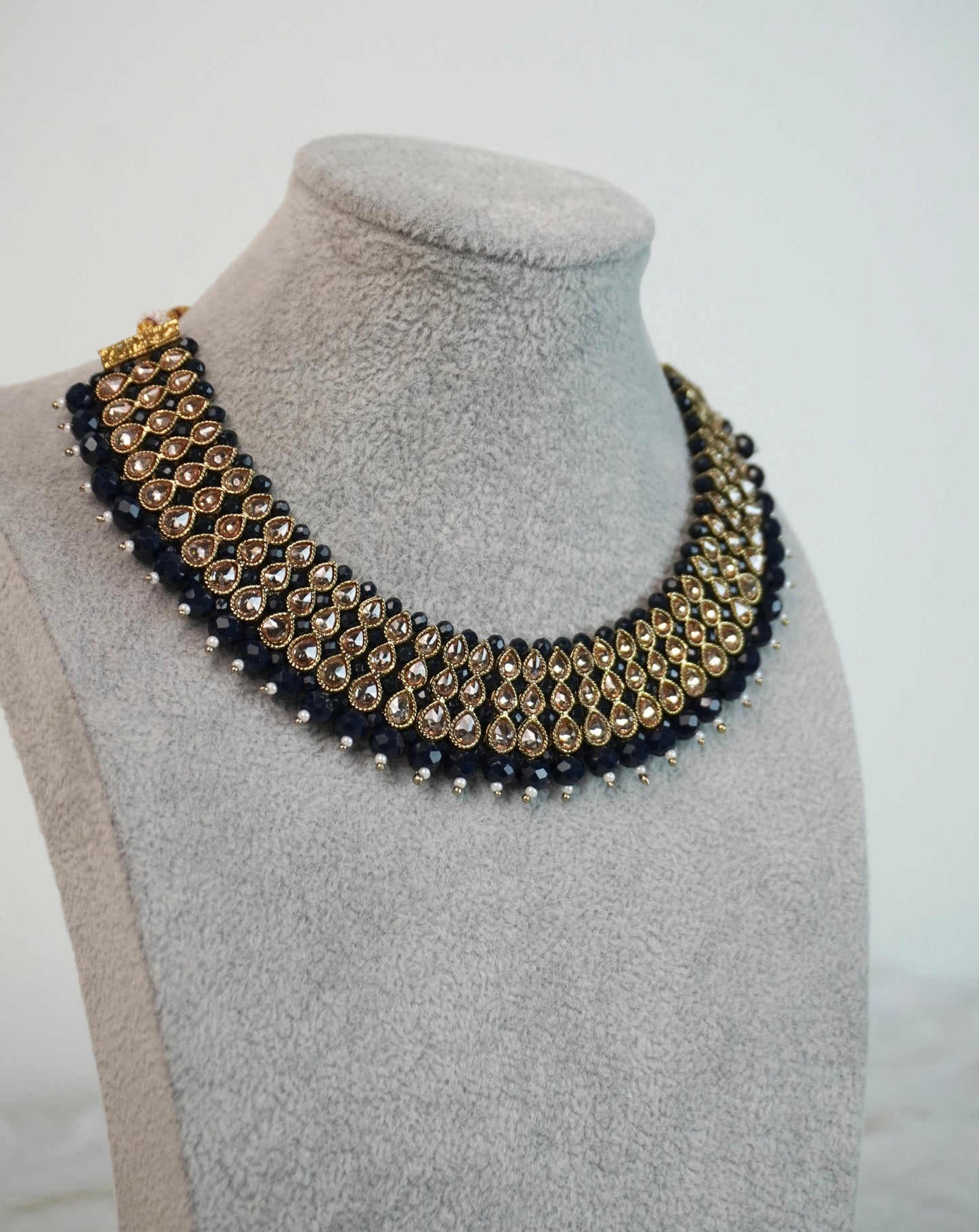 Kundan Necklace Set K040