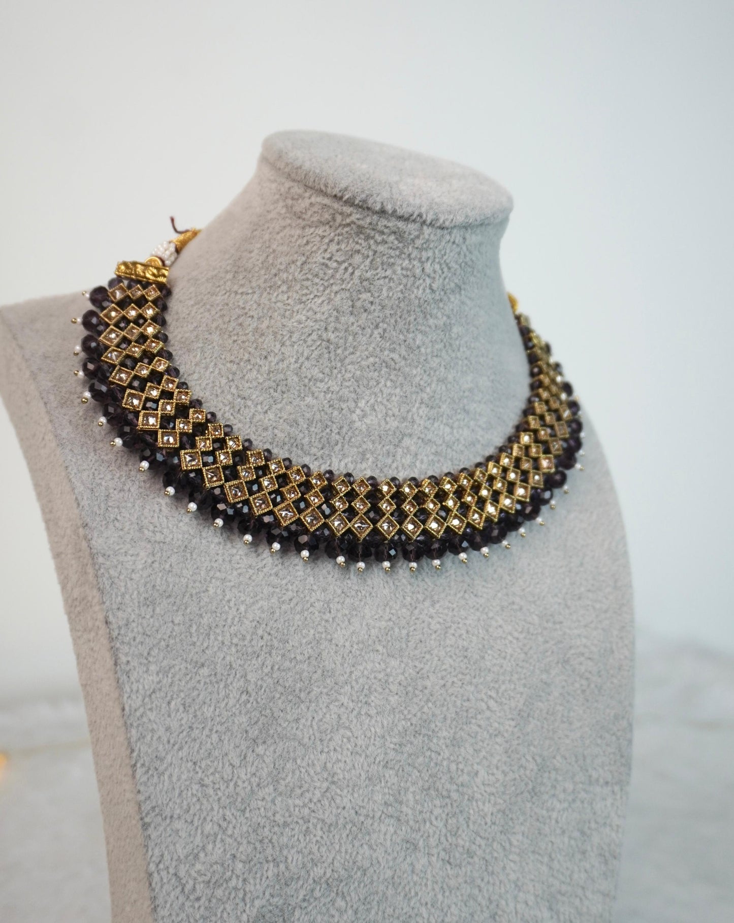 Kundan Necklace Set K040