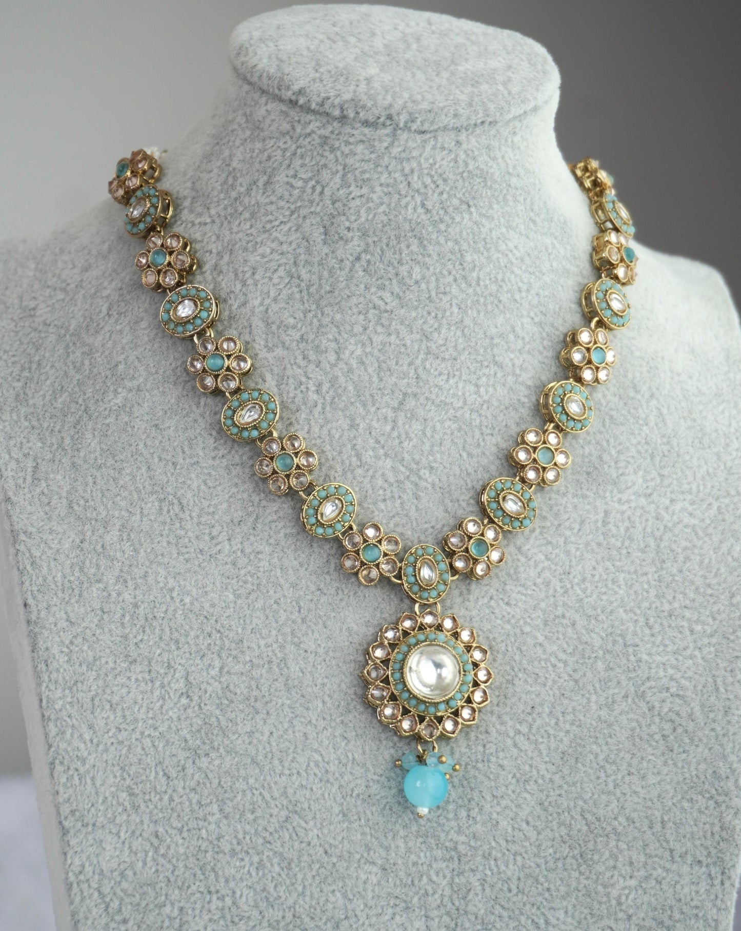 Kundan Necklace Set K047