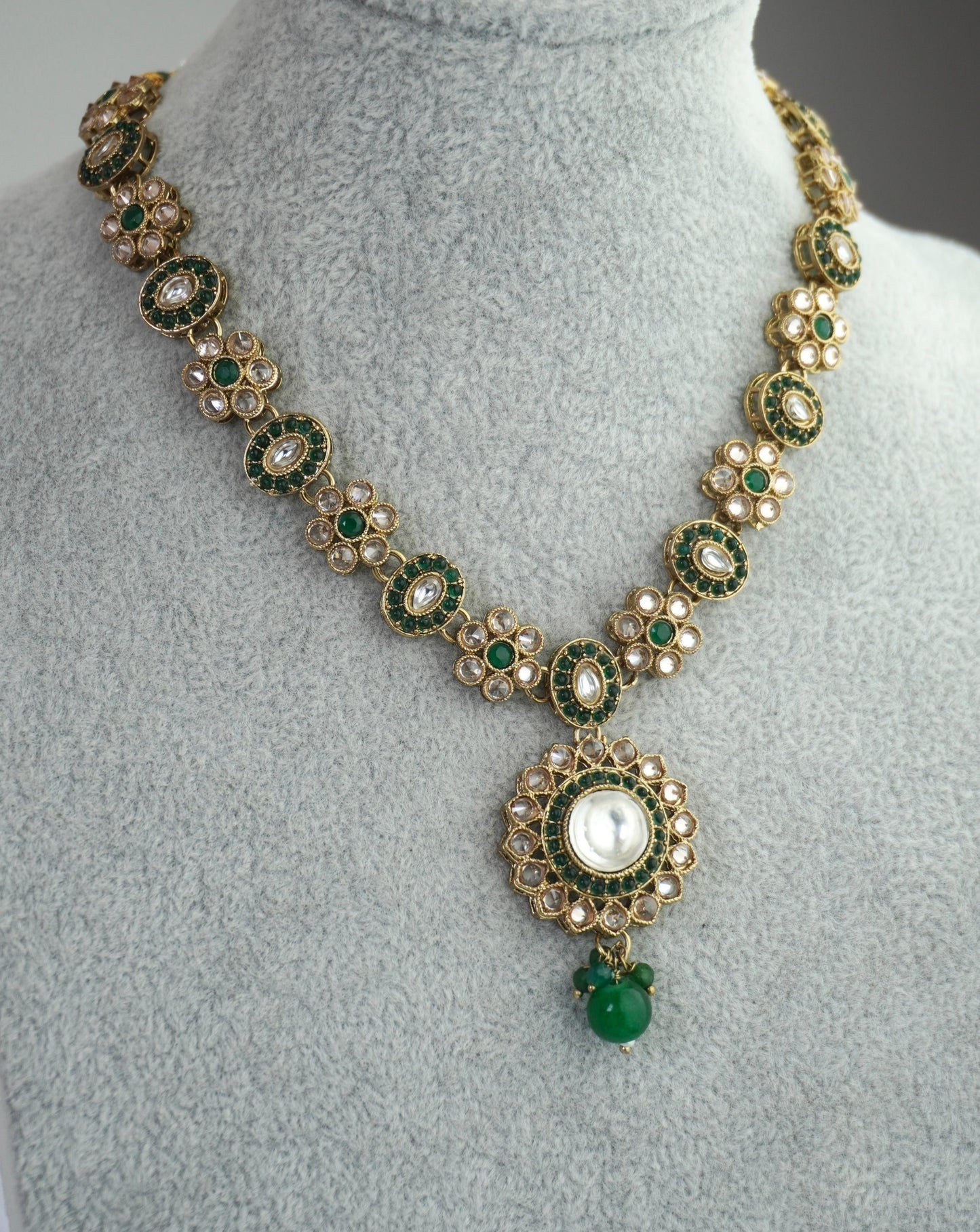 Kundan Necklace Set K047