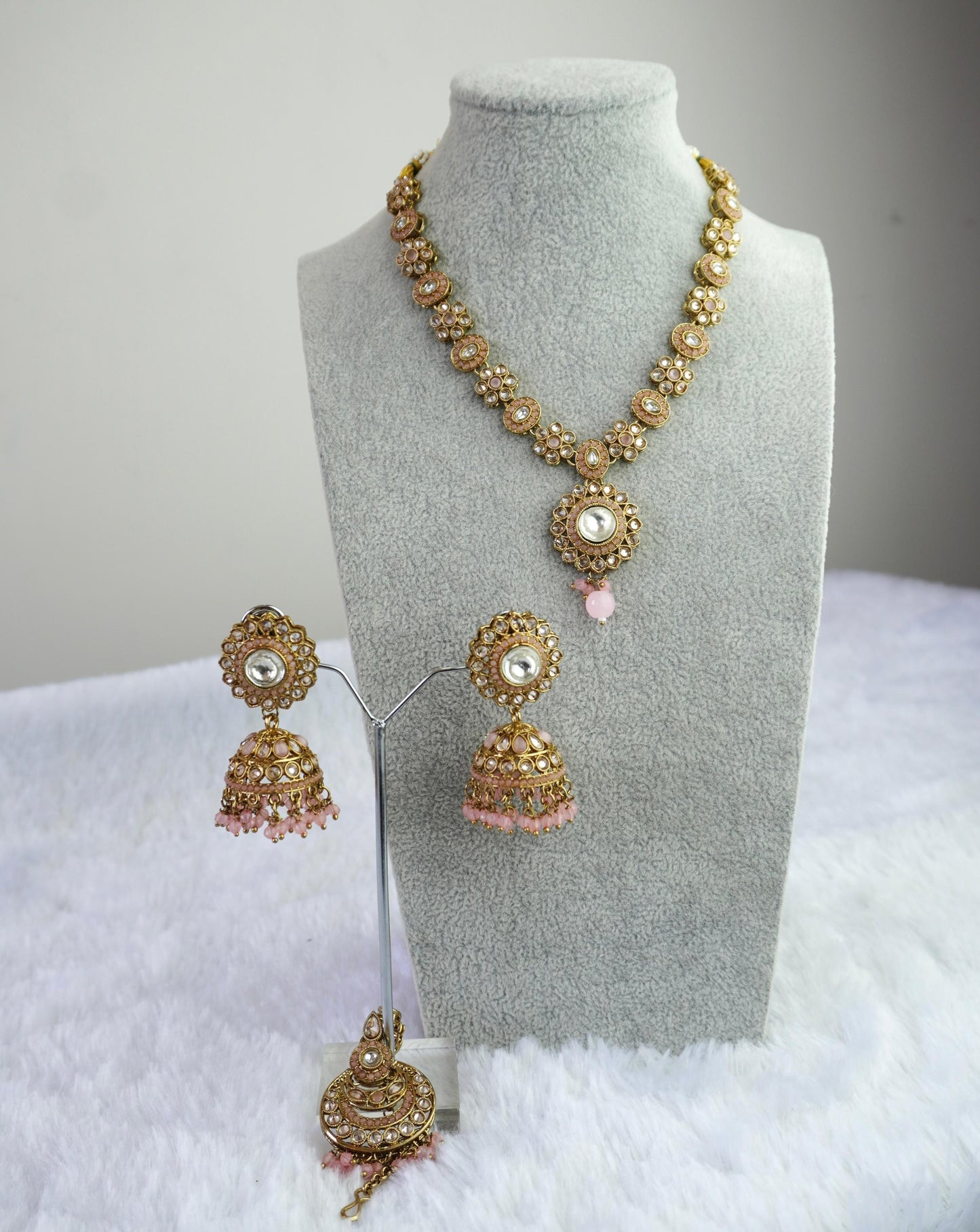 Kundan Necklace Set K047