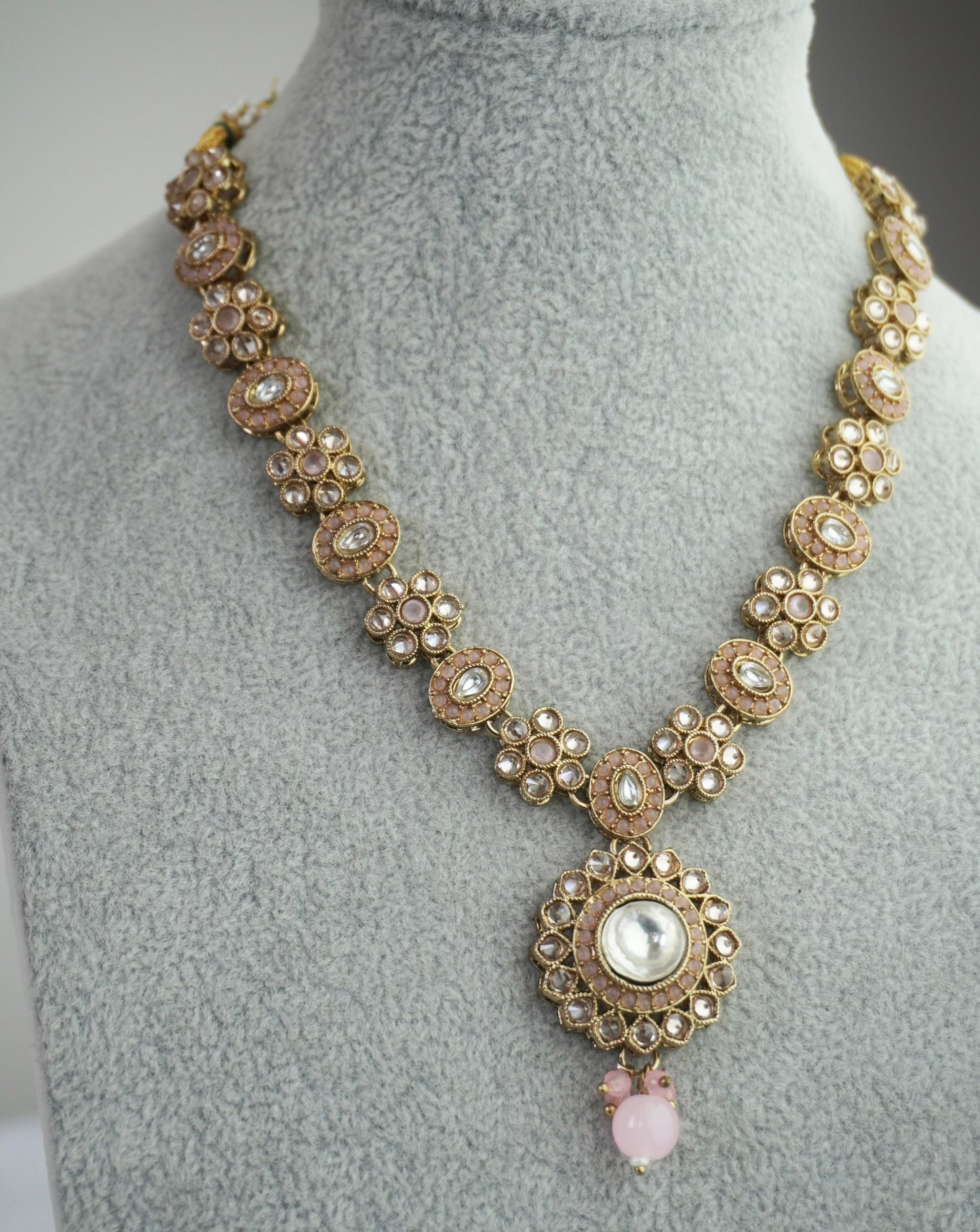 Kundan Necklace Set K047