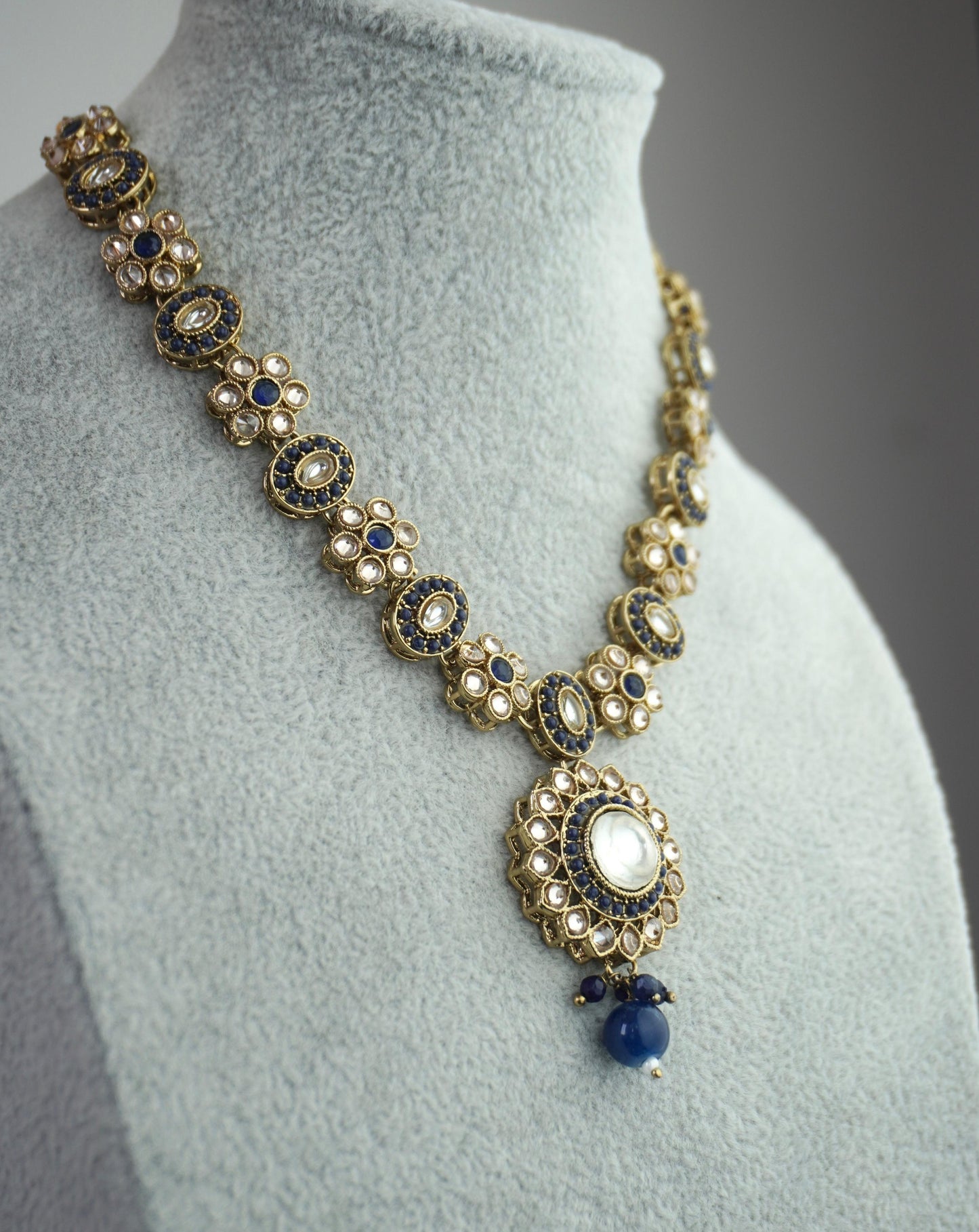 Kundan Necklace Set K047