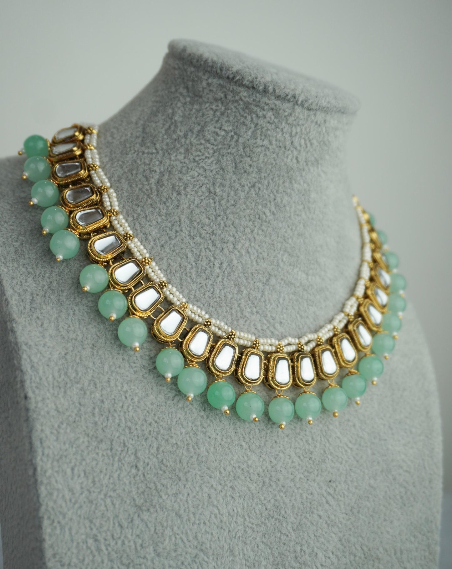 Kundan Necklace Set K055