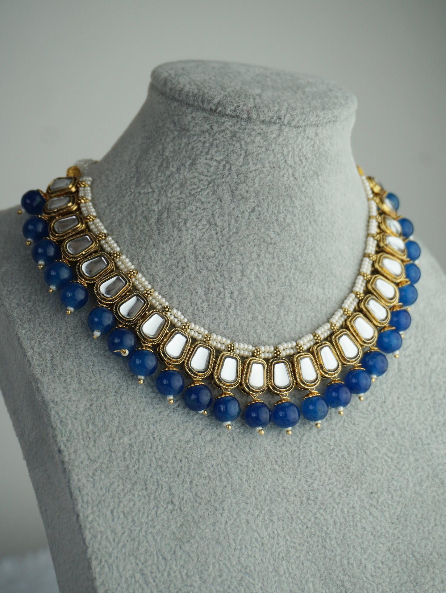 Kundan Necklace Set K055