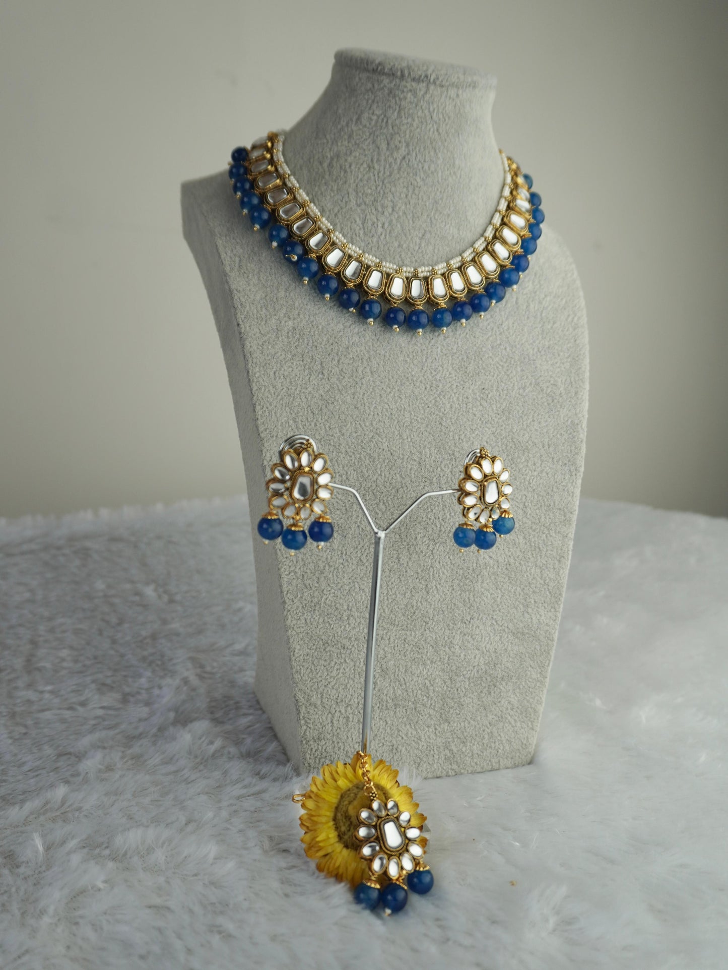Kundan Necklace Set K055