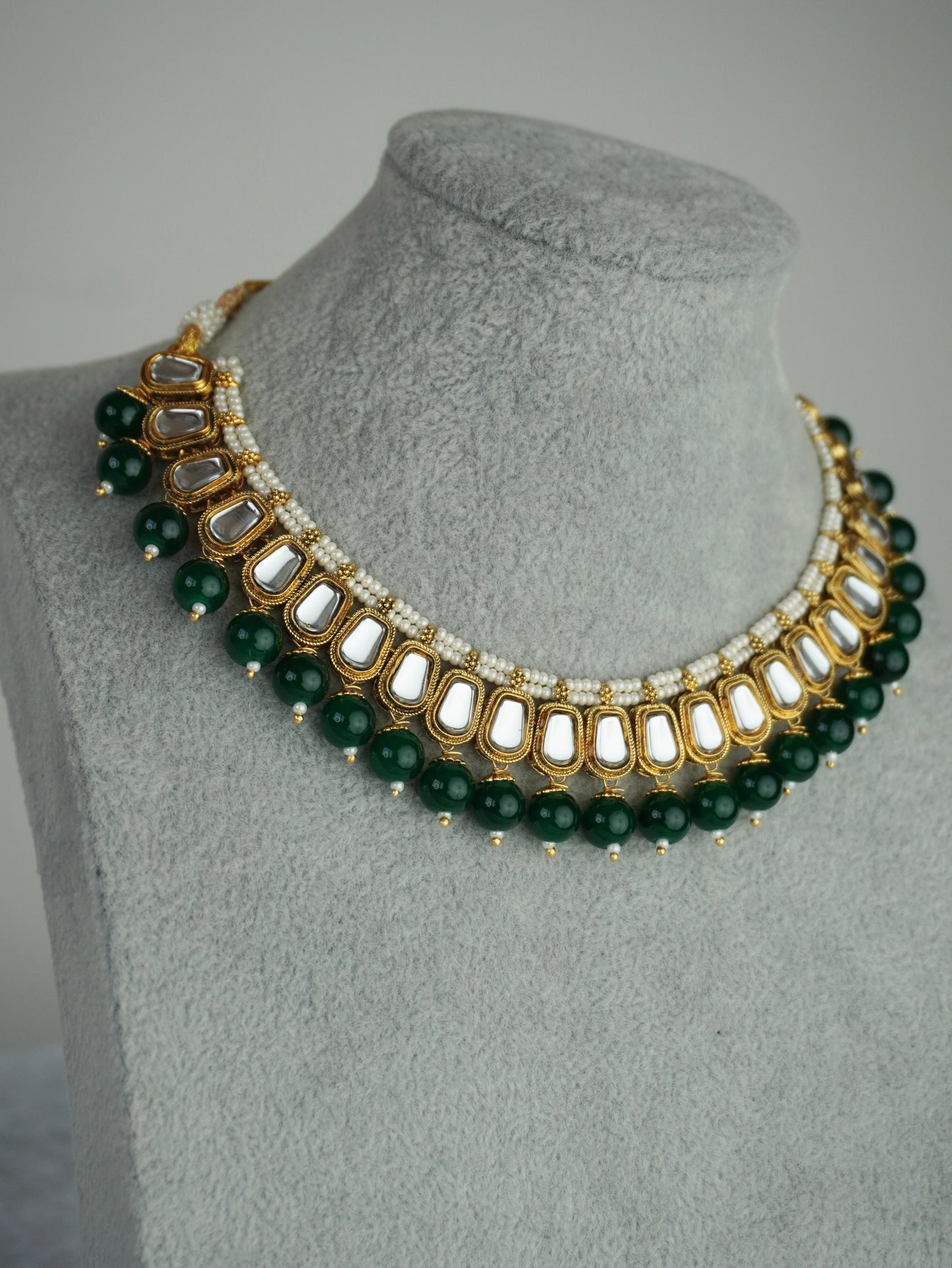 Kundan Necklace Set K055