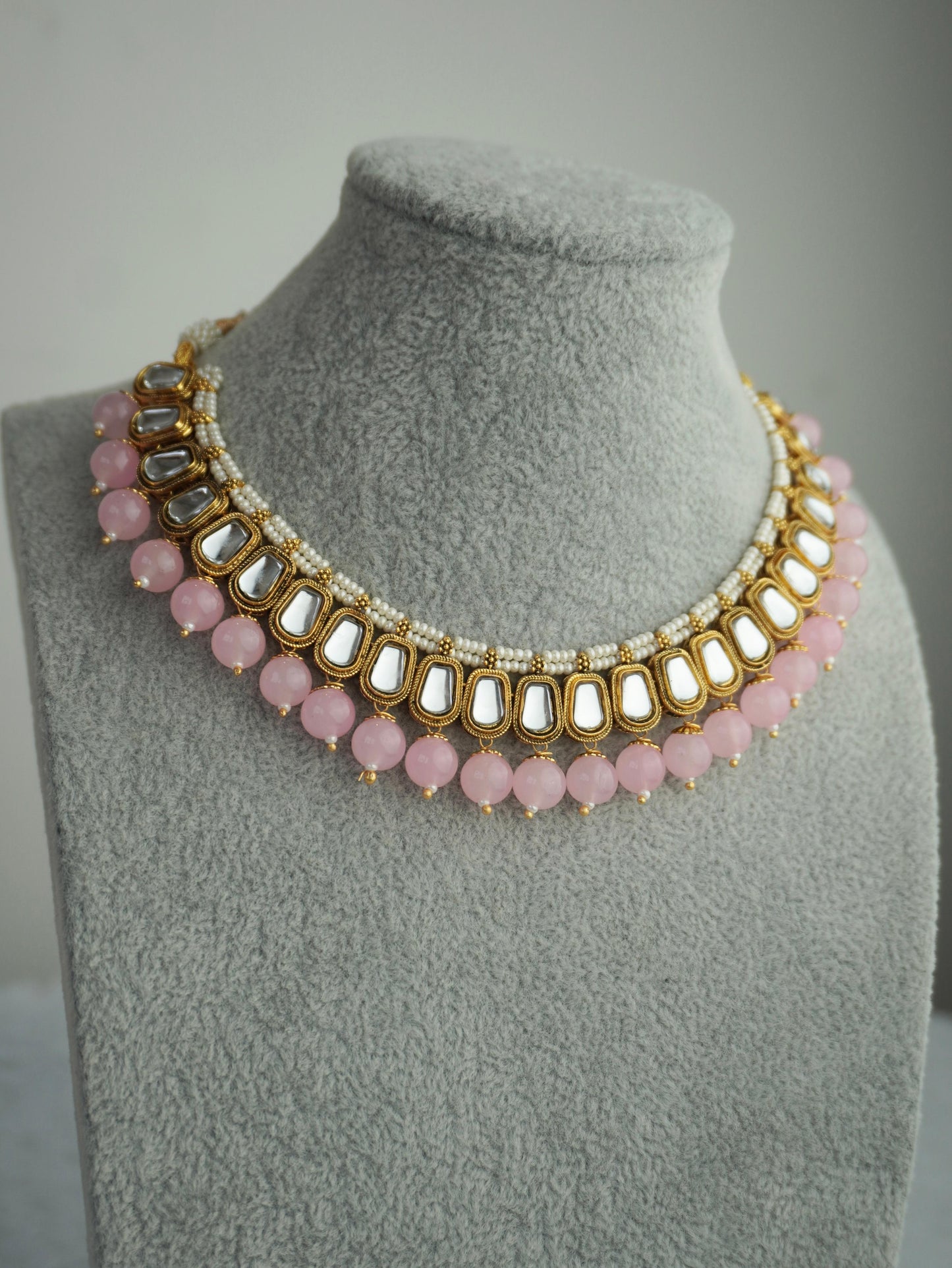 Kundan Necklace Set K055