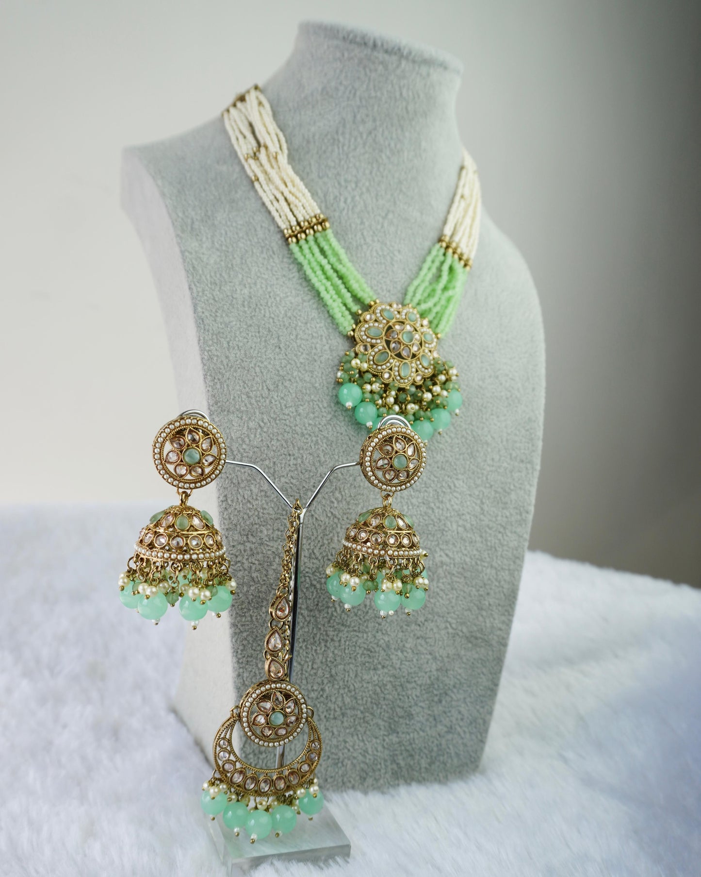 Kundan Necklace Set K063