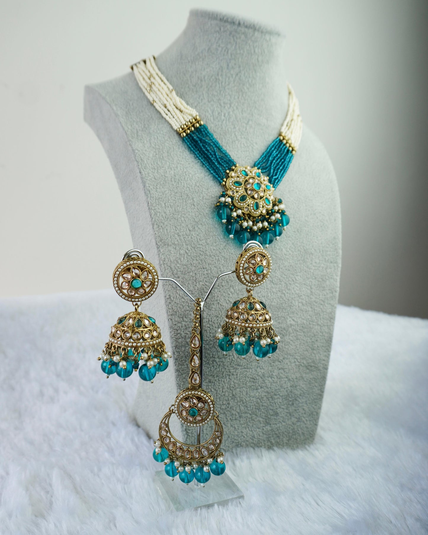 Kundan Necklace Set K063