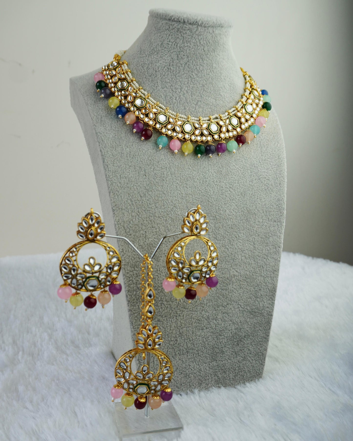 Kundan Necklace Set K067