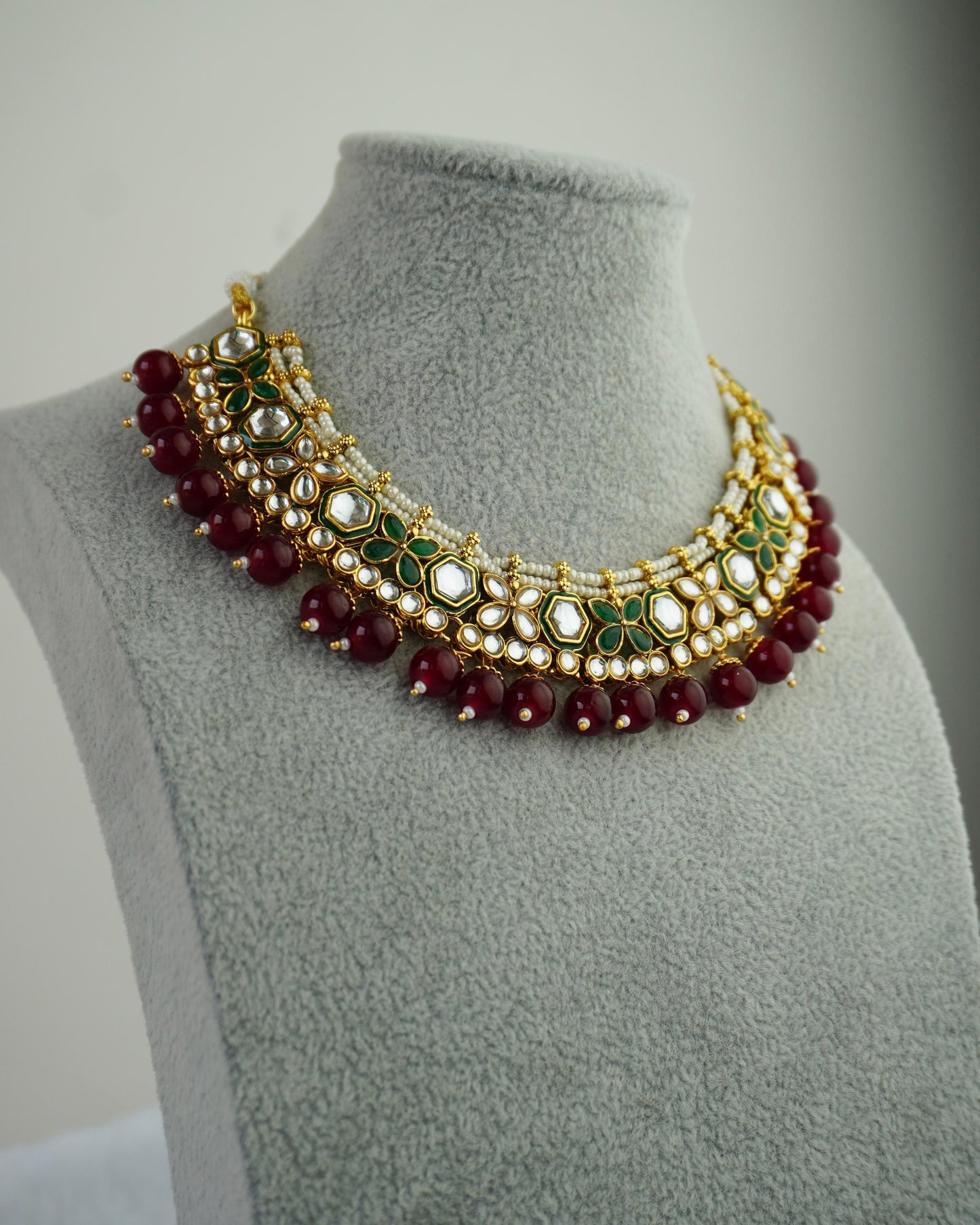 Kundan Necklace Set K067