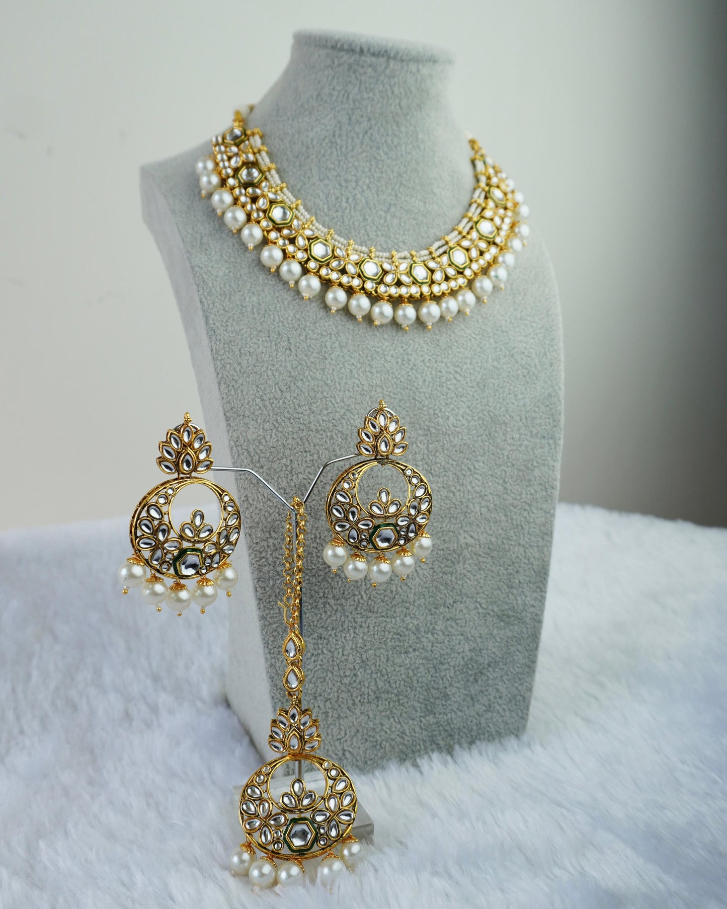 Kundan Necklace Set K067