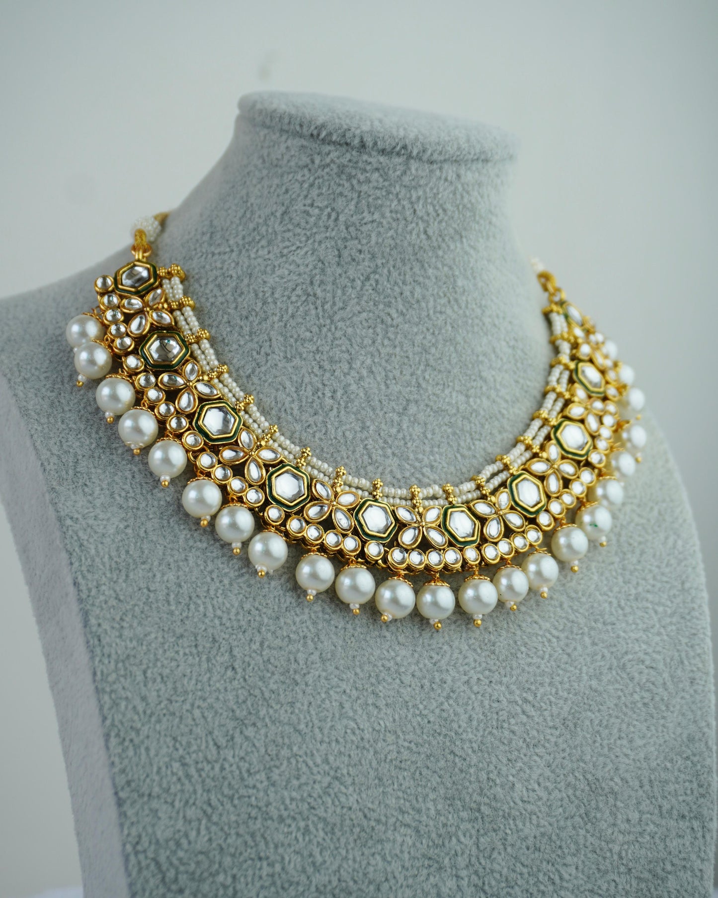 Kundan Necklace Set K067