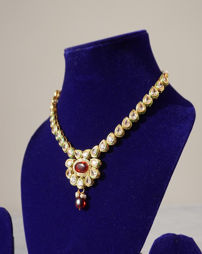 Kundan Necklace Set AKG029