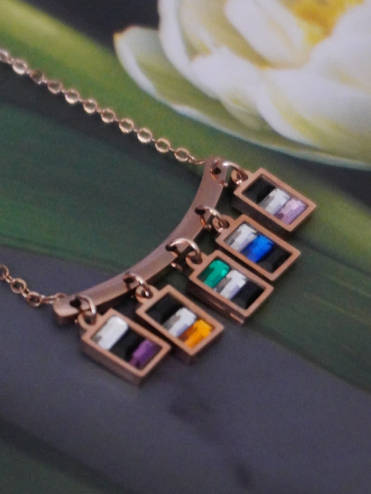 Diana Multicolor Simple Pendant