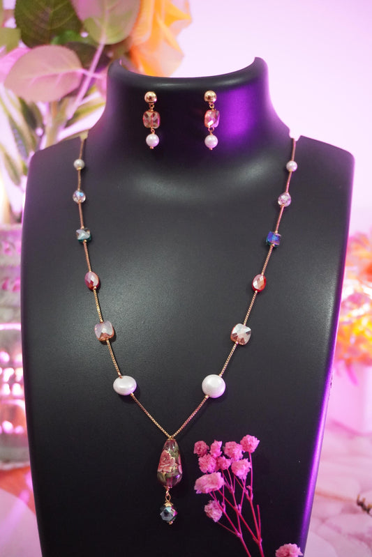 Pearl Floral Chain GC001