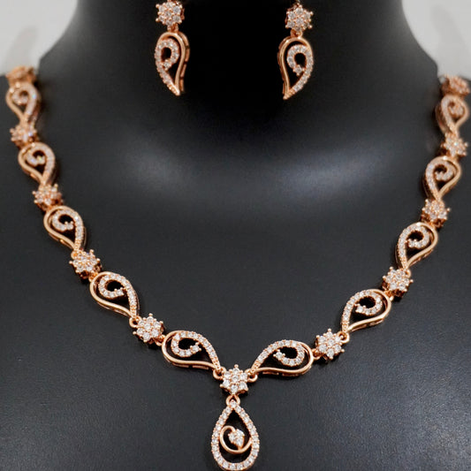 MAYUR American Diamond Necklace