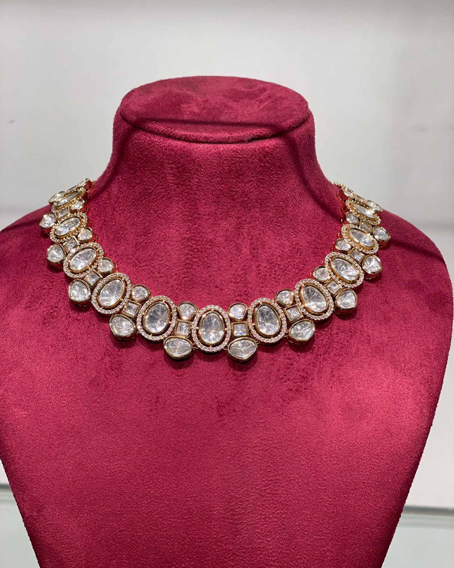 Kashish's Polki Necklace Set P003