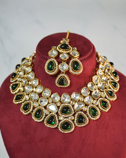 Riya's Kundan necklace set K095