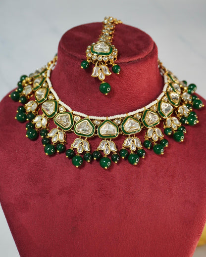 Sai's Kundan necklace set K096