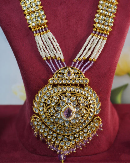 Eva's Kundan necklace set K099