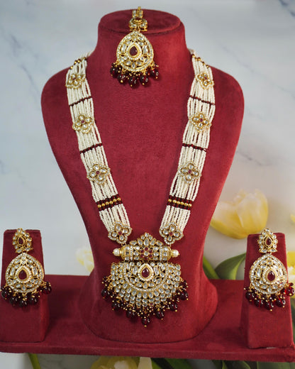 Asma's Kundan necklace set K098