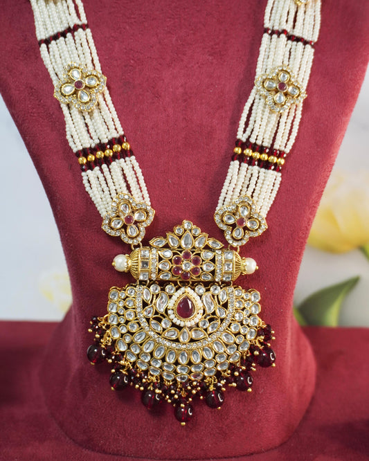 Asma's Kundan necklace set K098