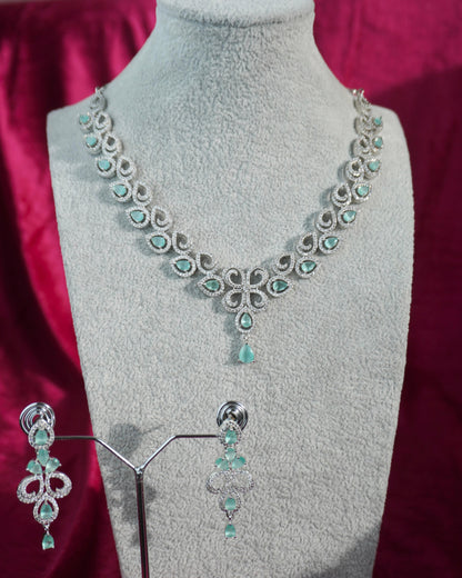 AD Stone Necklace Set D058