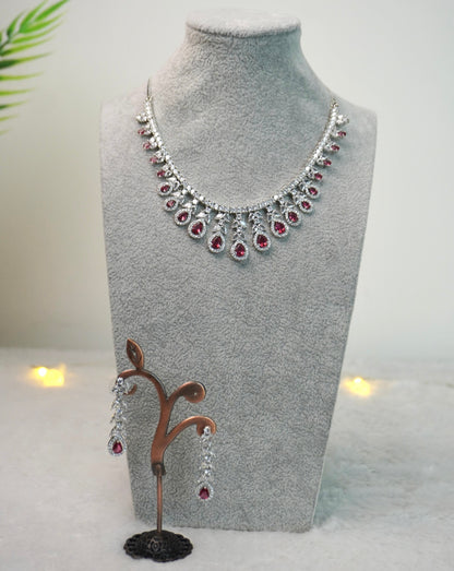 Short AD Necklace Set AD042