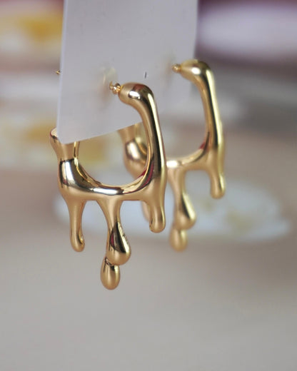 Stylish Dripping Earring E005